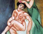 头饰 - 亨利·马蒂斯